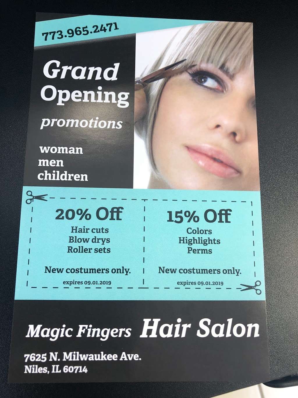 Magic Fingers Hair Salon | 7625 N Milwaukee Ave, Niles, IL 60714 | Phone: (773) 965-2471