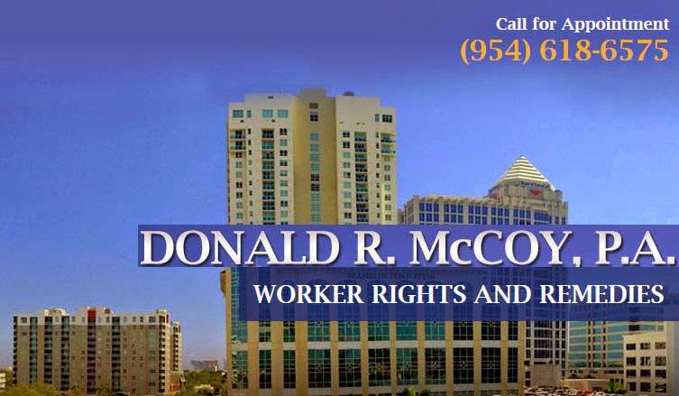 The Law Offices of Donald R. McCoy, P.A. | 111 SE 12th St, Fort Lauderdale, FL 33301, USA | Phone: (954) 618-6575