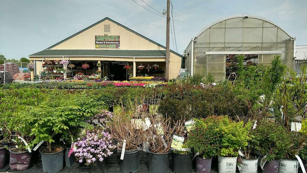 Sappers Market & Greenhouses | 5959, 1155 S Lake Park Ave, Hobart, IN 46342, USA | Phone: (219) 942-4995