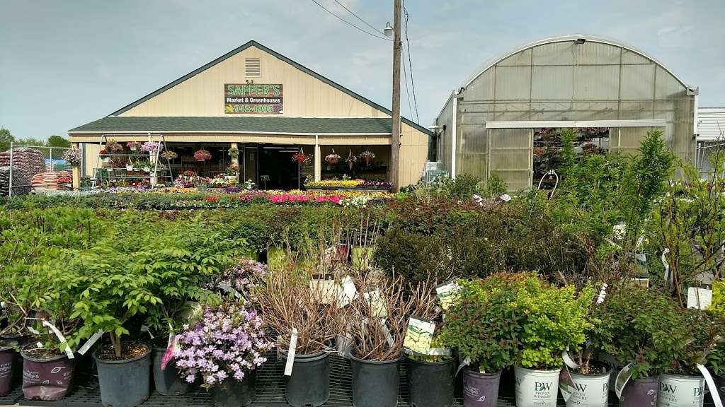 Sappers Market & Greenhouses | 5959, 1155 S Lake Park Ave, Hobart, IN 46342 | Phone: (219) 942-4995