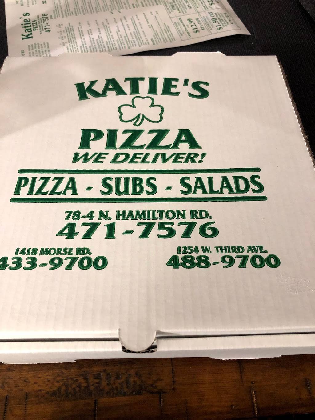 Katies Pizza | 78 N Hamilton Rd # 4, Gahanna, OH 43230, USA | Phone: (614) 471-7576