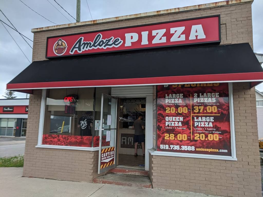 Amloze Pizza | 1130 Lesperance Rd, Windsor, ON N8N 1X3, Canada | Phone: (519) 735-3588