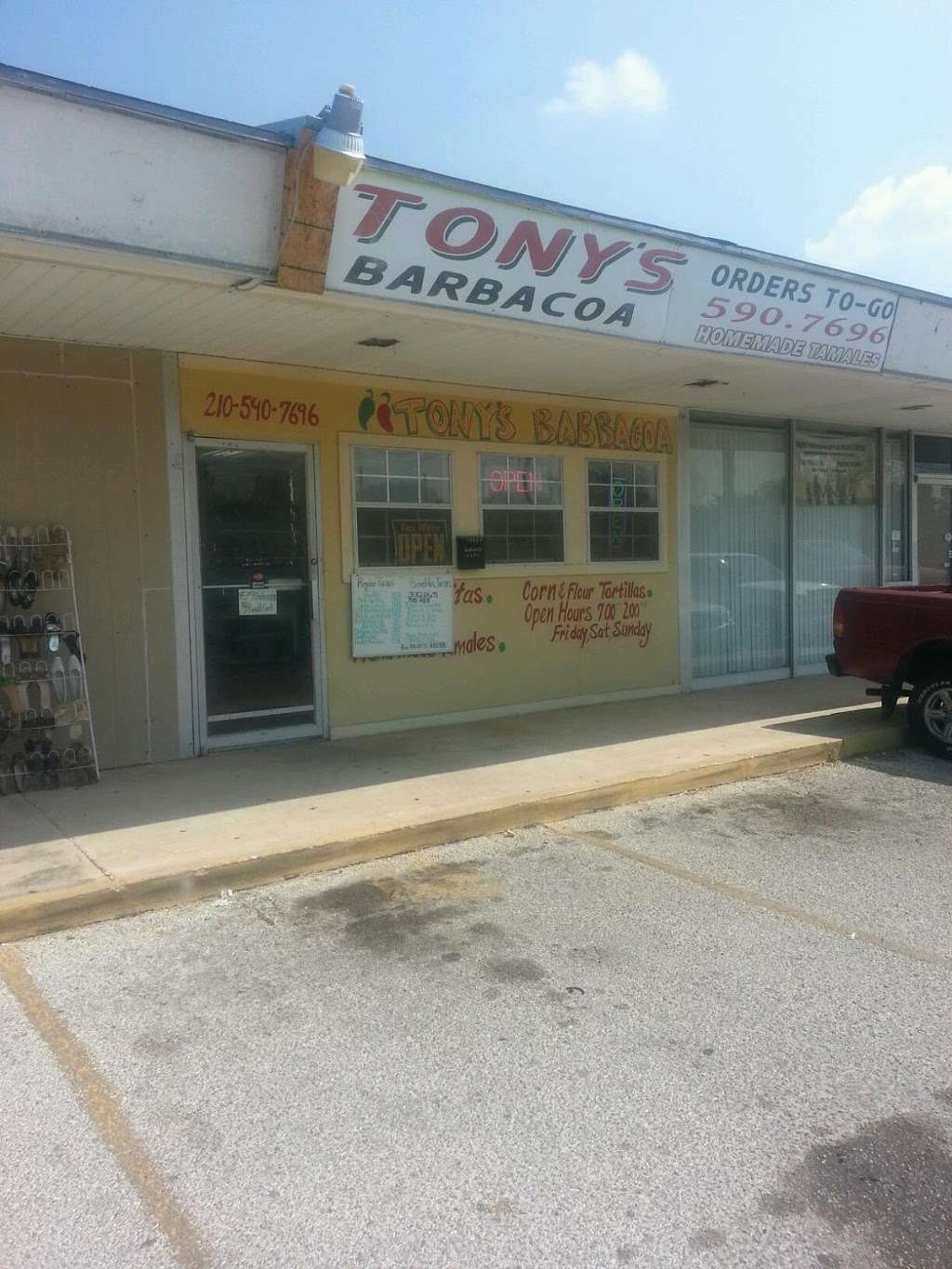 Tonys Barbacoa | 6363 Montgomery Dr, San Antonio, TX 78239 | Phone: (210) 590-7696