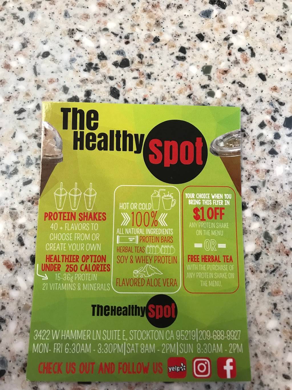 The Healthy Spot | 3422 W Hammer Ln e, Stockton, CA 95219, USA | Phone: (209) 688-8927