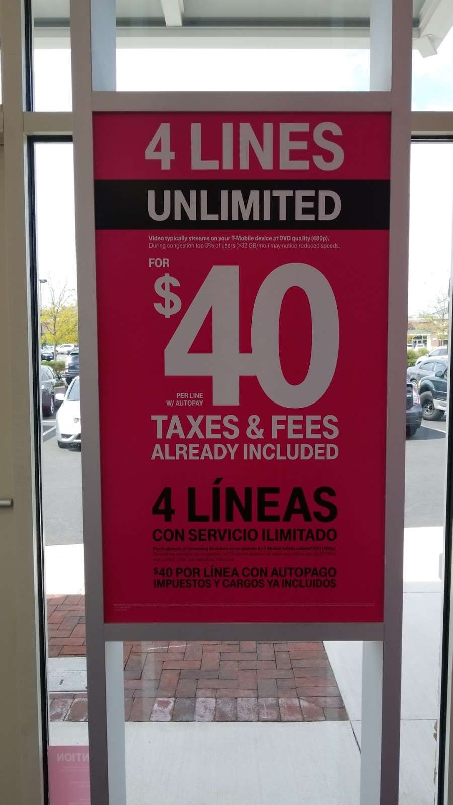 T-Mobile | 25370 Eastern Marketplace Plaza Suite 150, Chantilly, VA 20152, USA | Phone: (571) 363-2303