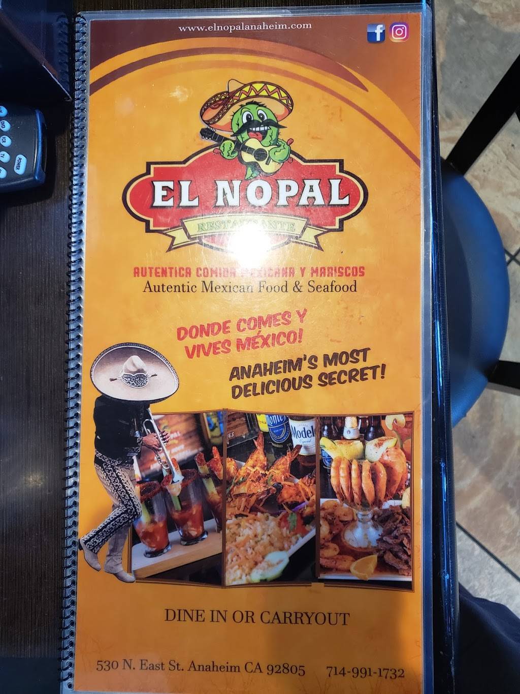 El Nopal Restaurante | 530 N East St, Anaheim, CA 92805, USA | Phone: (714) 991-1732