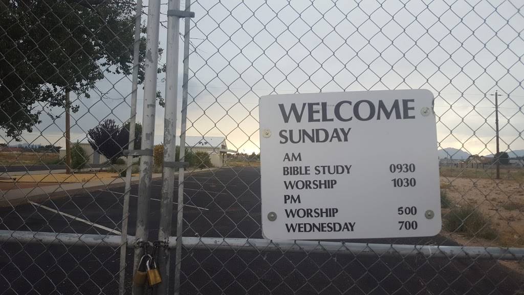 Church of Christ At Eastridge | 3277 Pendleton St, El Paso, TX 79936, USA | Phone: (915) 855-1524