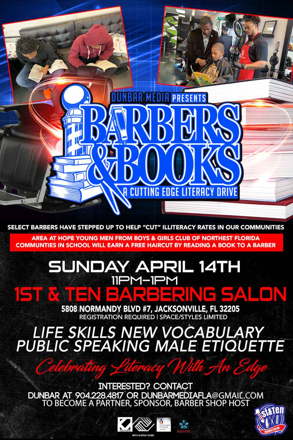1st & TEN Barbering Salon | 5808 Normandy Blvd #7, Jacksonville, FL 32205, USA | Phone: (904) 373-8151