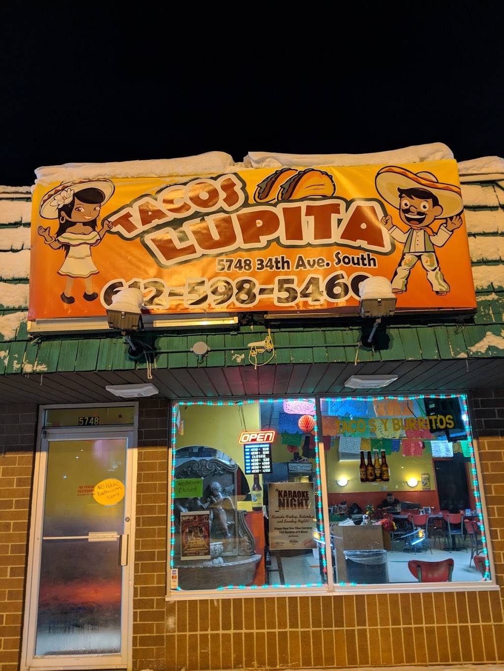 Tacos Lupita | 5748 S 34th Ave, Minneapolis, MN 55417, USA | Phone: (612) 598-5460