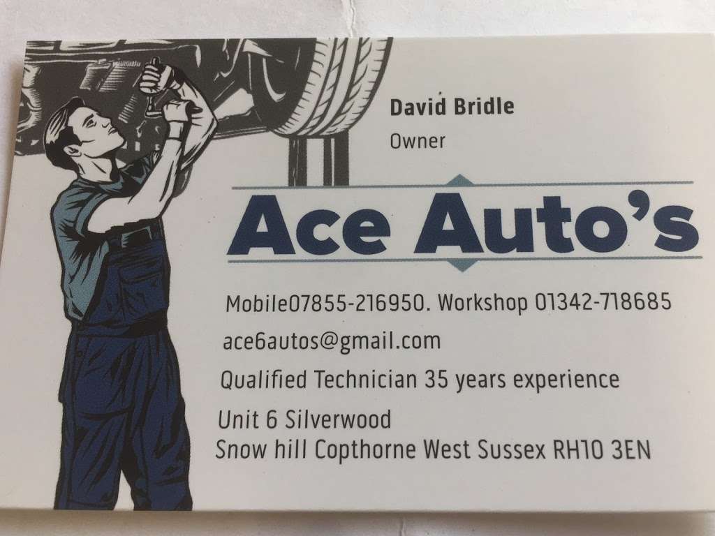 Ace Autos | Silverwood, Snow Hill, Crawley Down, Felbridge, Crawley RH10 3EN, UK | Phone: 01342 718685