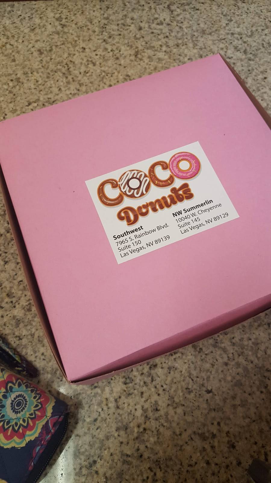 Coco Donuts | 10040 W Cheyenne Ave #145, Las Vegas, NV 89129, USA | Phone: (702) 562-2626