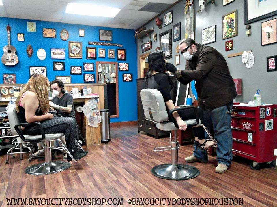 Bayou City Body Shop Tattoo Studio | 4025 Hwy 6 N #105b, Houston, TX 77084, USA | Phone: (281) 856-8400