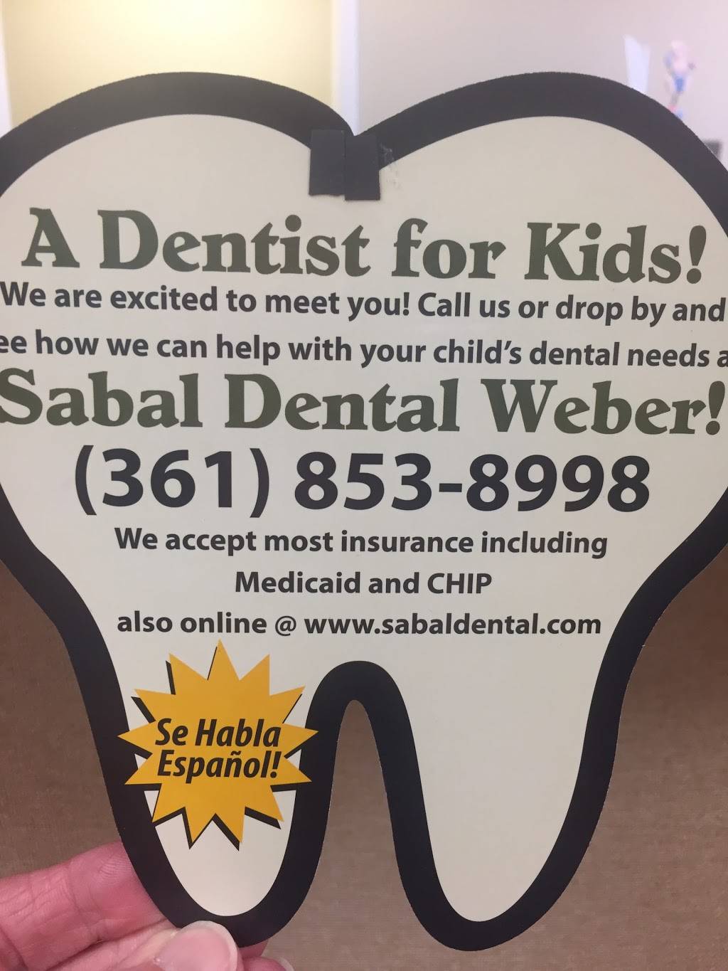 Sabal Dental - Weber | 5792 Weber Rd, Corpus Christi, TX 78413, USA | Phone: (361) 209-8741