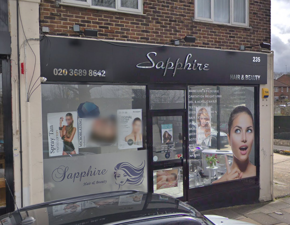 Sapphire Hair & Beauty Ltd | 235 Nether St, London N3 1NT, UK | Phone: 020 3689 8642