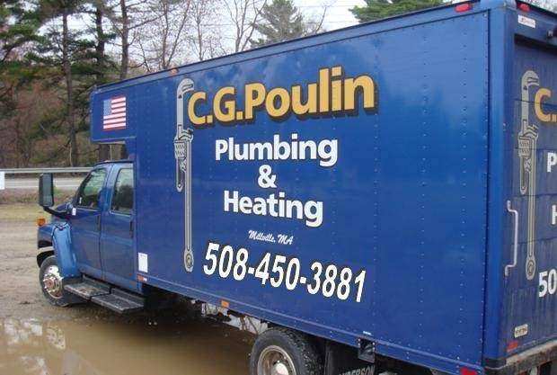 C.G. Poulin Plumbing & Heating | 72 Fisher St, Millville, MA 01529, USA | Phone: (508) 450-3881