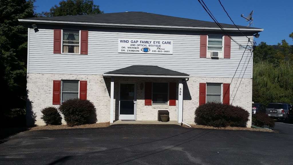 Wind Gap Family Eye Care | 336 S Broadway, Wind Gap, PA 18091 | Phone: (610) 863-5665