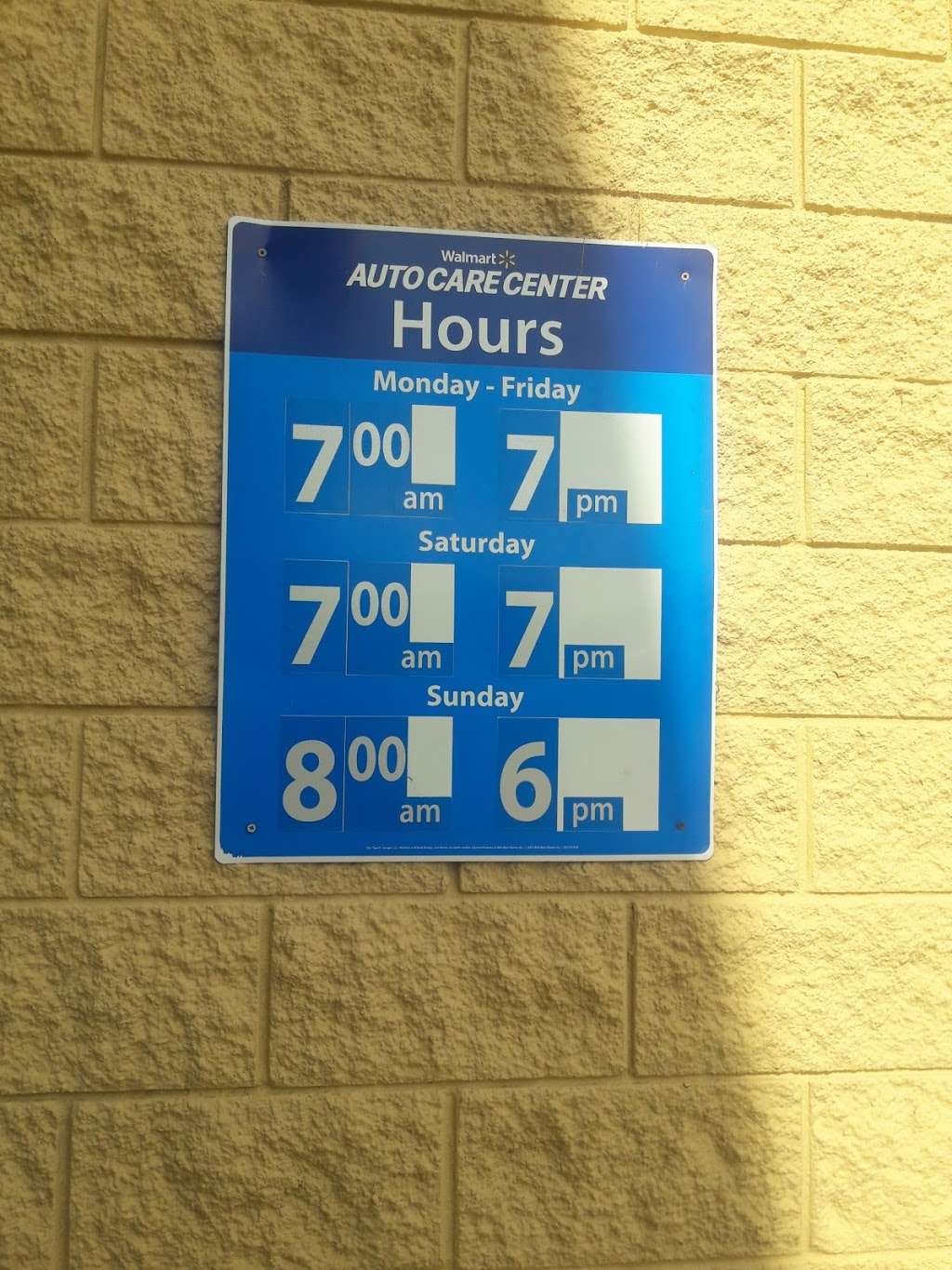 Walmart Auto Care Centers | 7575 W Lower Buckeye Rd, Phoenix, AZ 85043, USA | Phone: (623) 907-3276