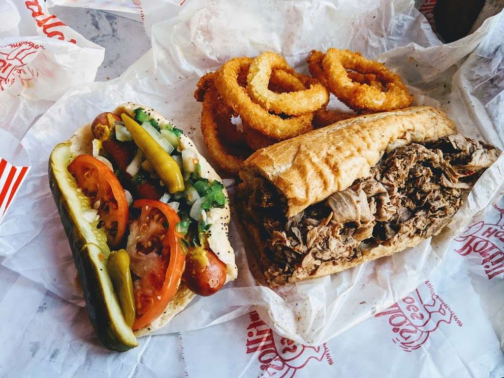 Portillos Hot Dogs | 555 E 81st Ave, Merrillville, IN 46410, USA | Phone: (219) 769-8300