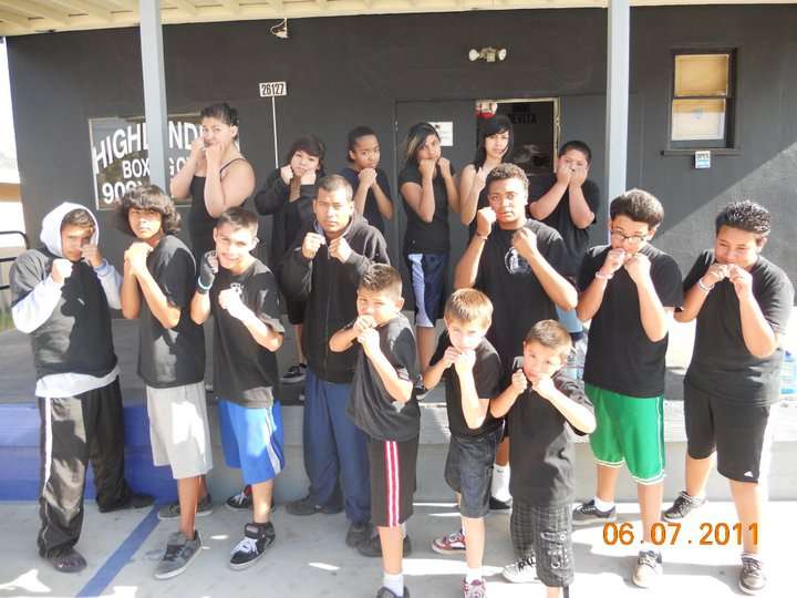 Highlanders Boxing Club Program | 26127 6th St, Highland, CA 92346, USA | Phone: (909) 496-0710