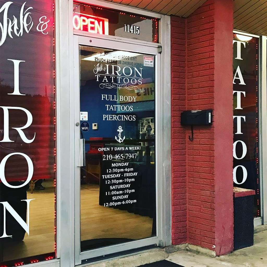 Ink & Iron Tattoos | 11415 West Ave, San Antonio, TX 78213, USA | Phone: (210) 465-7947