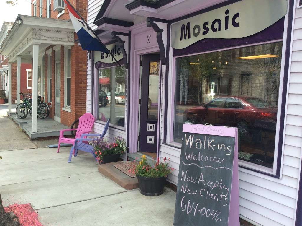 Style Mosaic Beauty Salon | 32 N Main St, Manheim, PA 17545, USA | Phone: (717) 664-0446