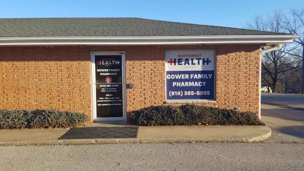 Gower Family Pharmacy | 315 US-169, Gower, MO 64454 | Phone: (816) 385-5995