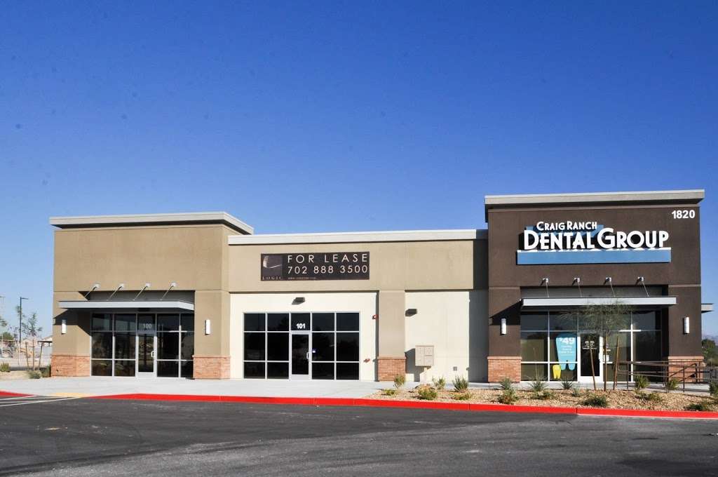 Craig Ranch Dental Group | 1820 E Craig Rd Ste 102, North Las Vegas, NV 89030, USA | Phone: (702) 680-1009