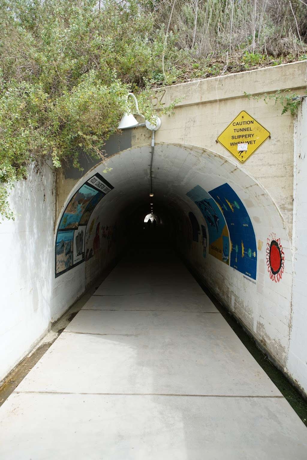 Crystal Cove public access tunnel to public beach. | Crystal Cove, Newport Coast, CA 92657, USA