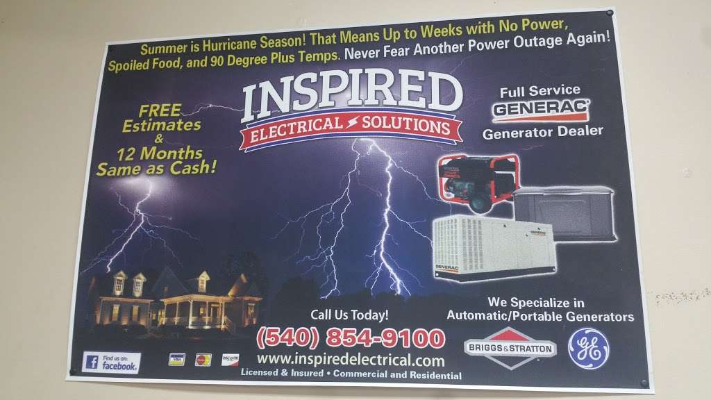 Inspired Electrical Solutions Inc. | 31330A Constitution Hwy, Locust Grove, VA 22508, USA | Phone: (540) 854-9100