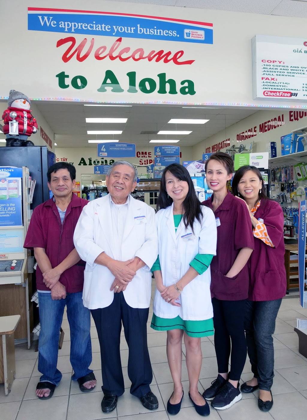 Aloha Pharmacy | 15611 Brookhurst St, Westminster, CA 92683 | Phone: (714) 839-1267