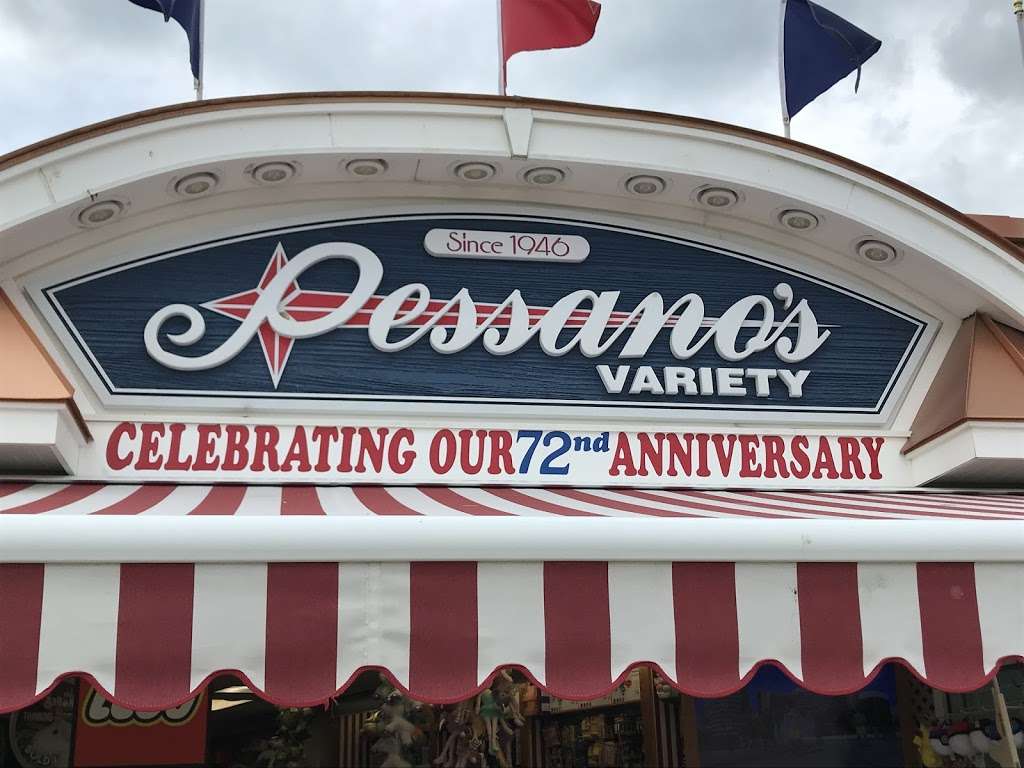 Pessanos Variety ~ Boardwalk | 1130 Boardwalk, Ocean City, NJ 08226, USA | Phone: (609) 399-3600