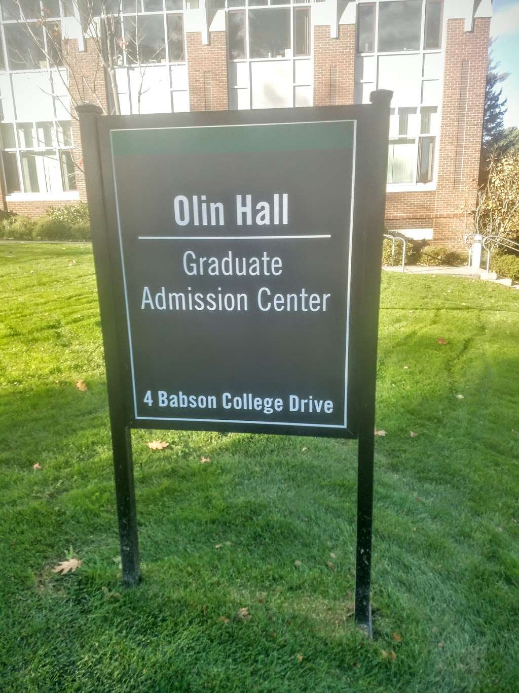 Olin Hall | 4 Babson College Drive, Wellesley, MA 02482, USA | Phone: (781) 235-1200