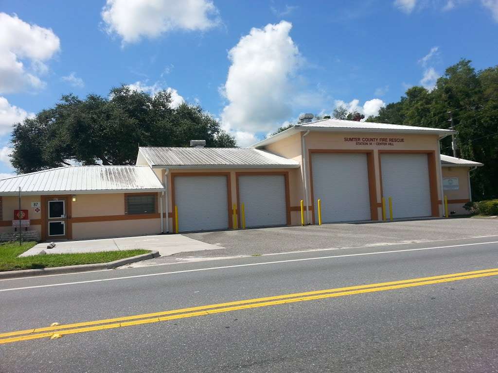 Sumter County Fire Rescue Station 14 | 97 W Kings Hwy, Center Hill, FL 33514, USA