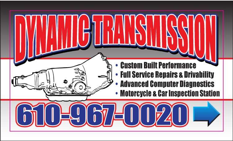 Dynamic Transmission | 4079 Chestnut St, Emmaus, PA 18049, USA | Phone: (610) 967-0020