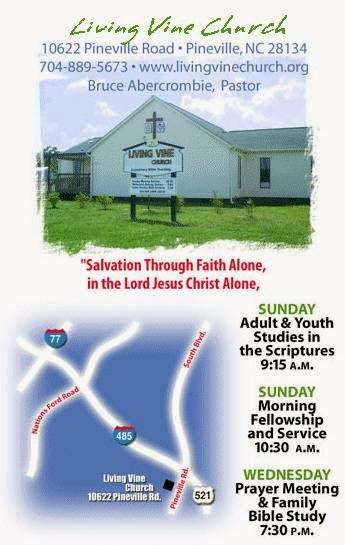 Living Vine Church | 10622 Pineville Rd, Pineville, NC 28134, USA | Phone: (704) 889-5673