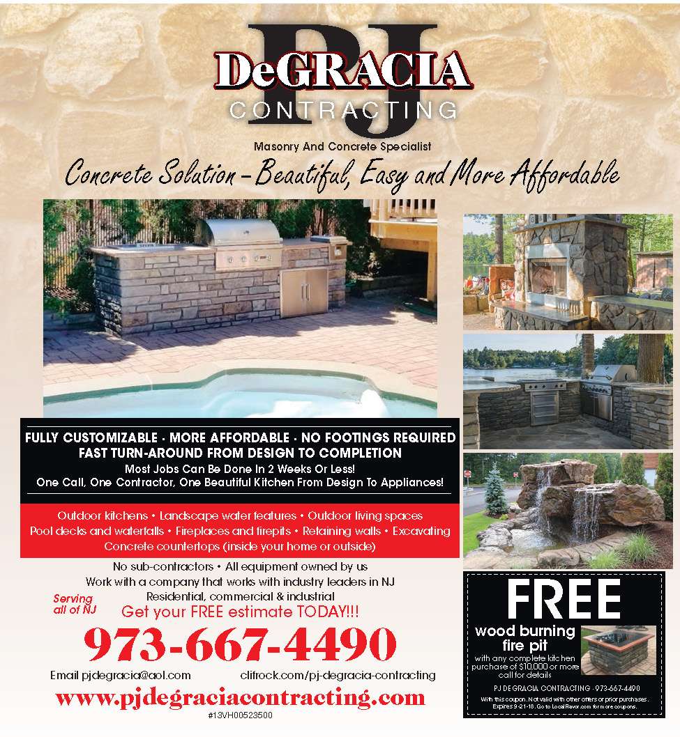 PJ DeGracia Contracting | 32 Reverend Roberts Pl, Nutley, NJ 07110, USA | Phone: (973) 667-4490