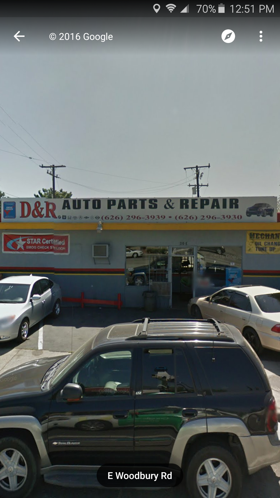 D & R Auto Parts & Repair | 26 E Woodbury Rd, Altadena, CA 91001, USA | Phone: (626) 296-3939