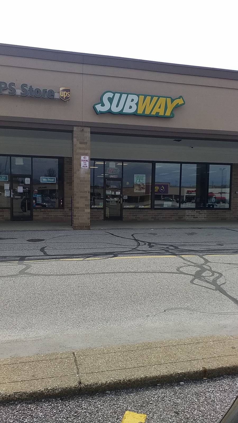 Subway | 12598 Rockside Rd, Garfield Heights, OH 44125, USA | Phone: (216) 475-5755