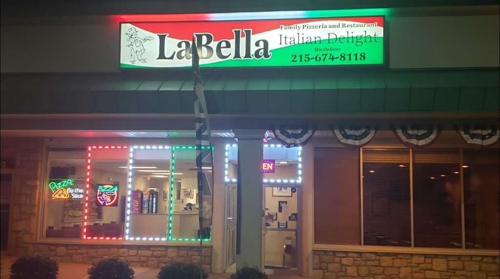 La Bella Italian Delight | 485 E County Line Rd Suite 1204, Hatboro, PA 19040, USA | Phone: (215) 674-8118
