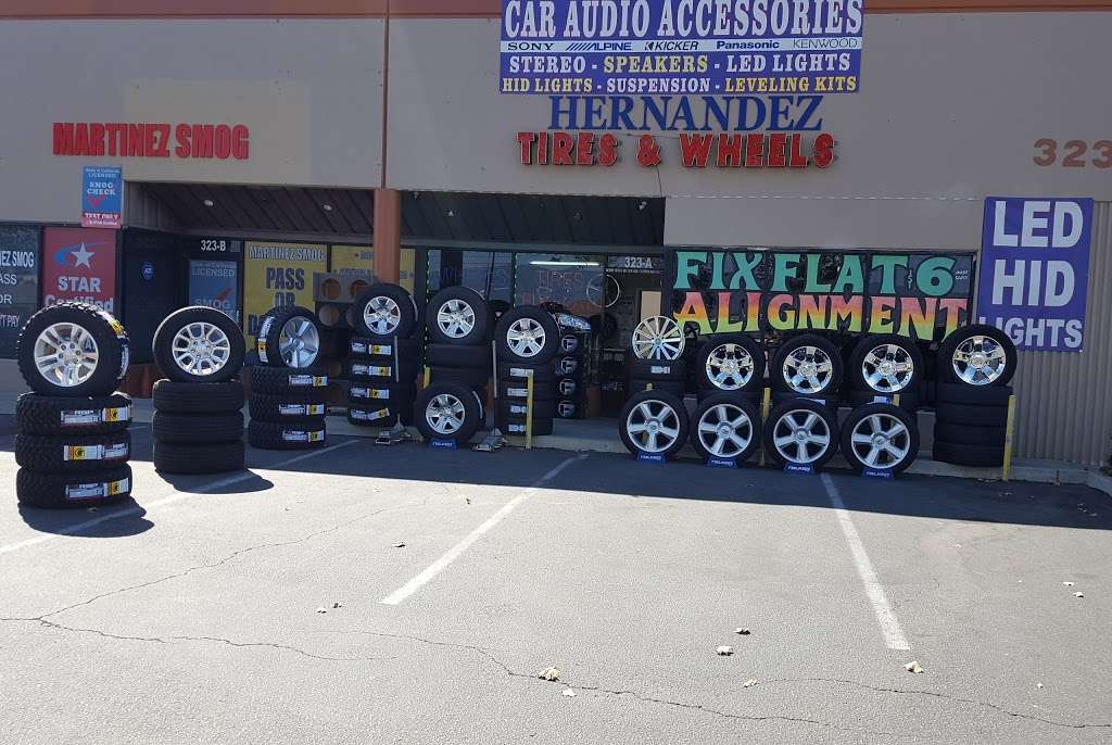 Hernandez Tires & Wheels | 323 W Valley Blvd, Rialto, CA 92376 | Phone: (909) 877-6414