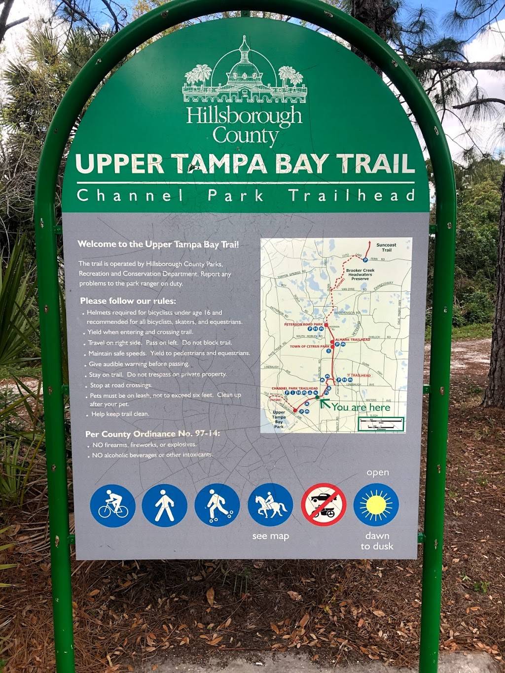 Channel Park Pavillion, Upper Tampa Bay Trail | 9201 W Waters Ave, Tampa, FL 33615, USA | Phone: (813) 801-6729