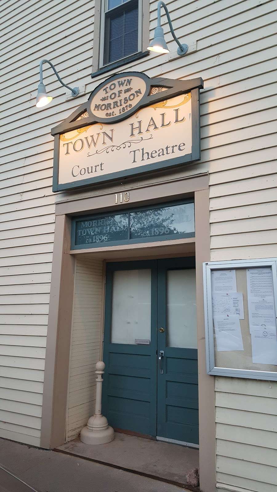 Morrison Town Hall Theatre | 110 Stone St, Morrison, CO 80465, USA