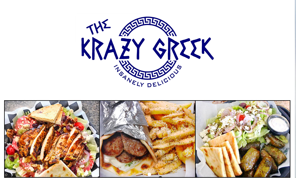 The Krazy Greek | 6344 Cypress Gardens Blvd, Winter Haven, FL 33884 | Phone: (863) 875-2753