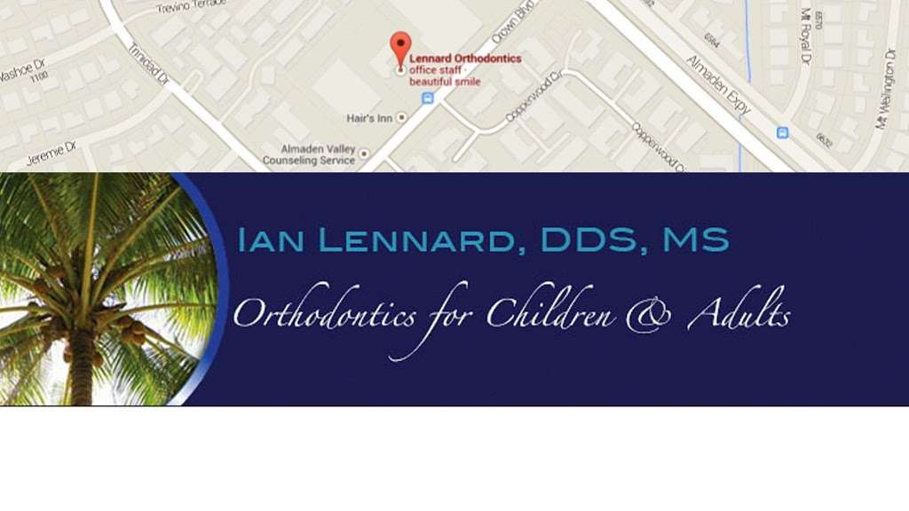 Lennard Orthodontics: Ian Lennard, DDS, MS | 6501 Crown Blvd Suite 204, San Jose, CA 95120, USA | Phone: (408) 268-4433