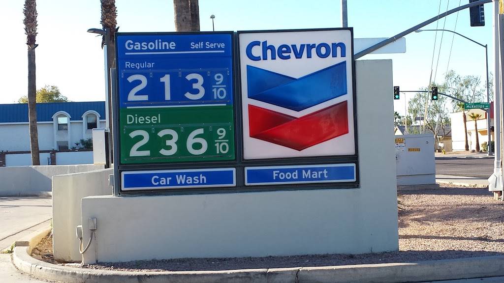 Chevron | 808 E McKellips Rd, Mesa, AZ 85203, USA | Phone: (480) 962-5850