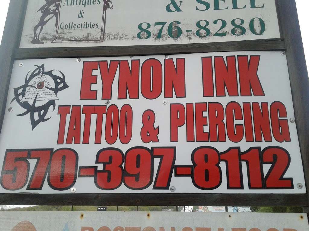 Eynon Ink Tattoo Gallery | 213 Scranton Carbondale Hwy, Eynon, PA 18403, USA | Phone: (570) 397-8112