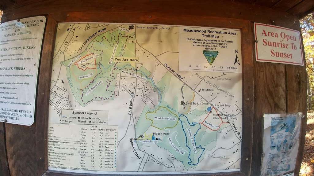 Meadowood Grand Tour MTB Trail | 10329-10301 Belmont Blvd, Lorton, VA 22079