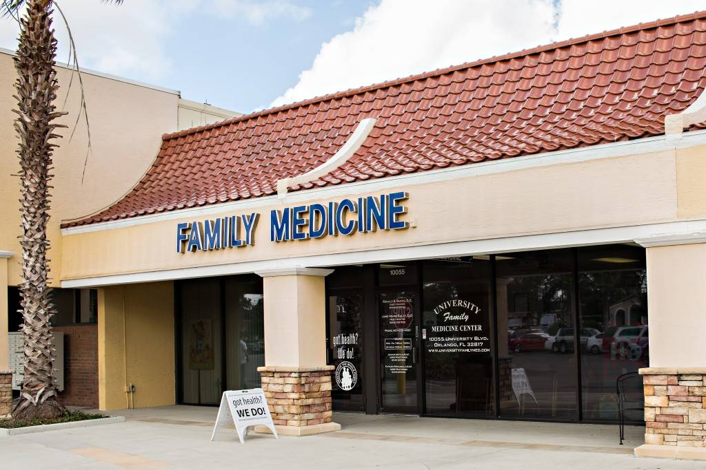 University Family Medicine Center | 10055 University Blvd, Orlando, FL 32817, USA | Phone: (407) 679-4800