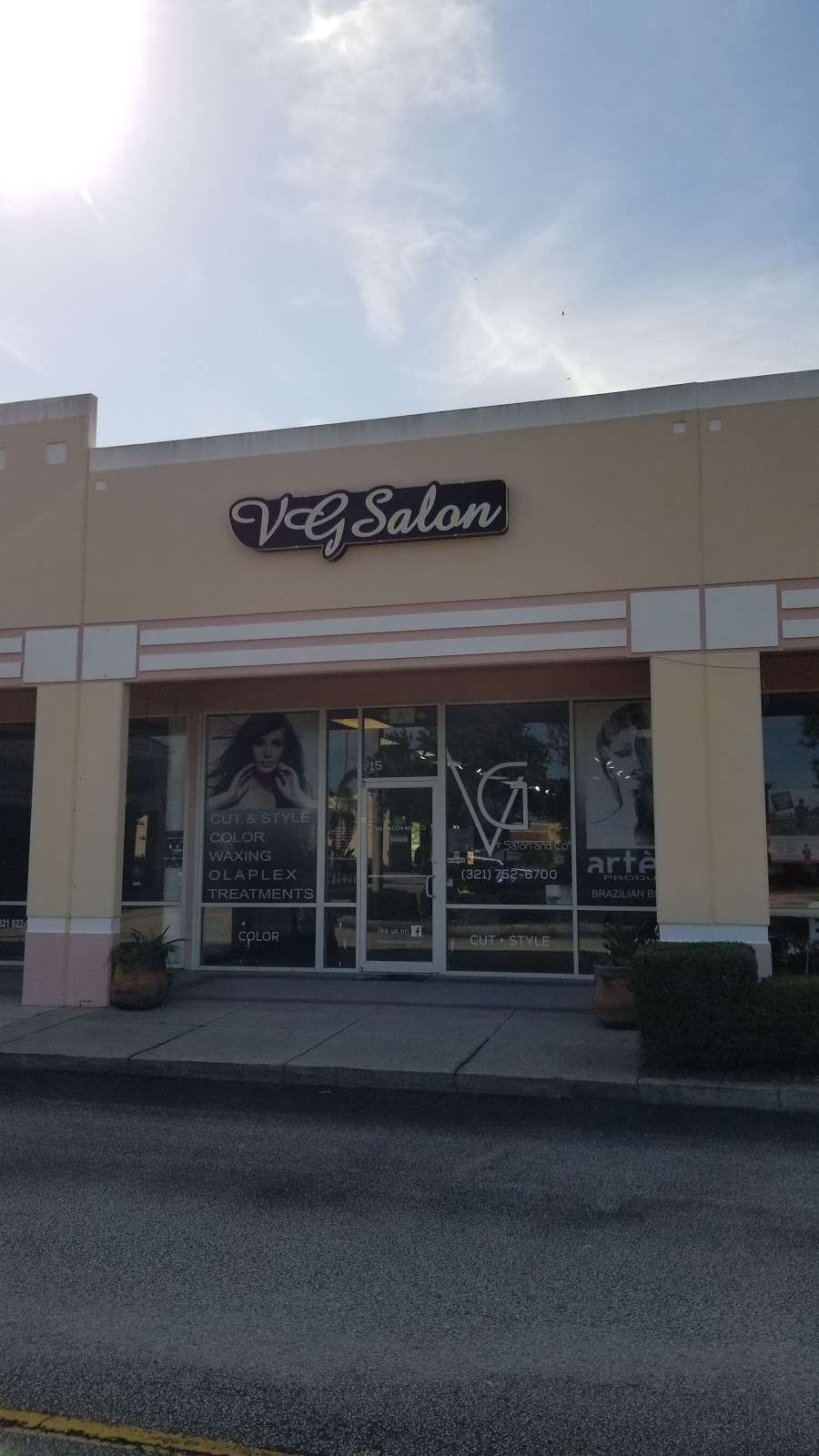 V G Salon | 7777 N Wickham Rd #15, Melbourne, FL 32940, USA | Phone: (321) 752-6700