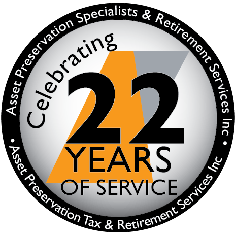 Asset Preservation Tax & Retirement Services | 11323 W Bell Rd #301, Surprise, AZ 85378, USA | Phone: (602) 449-0146